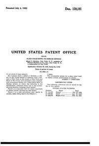 Pitman-Dreitzer Floral Salad Bowl Design Patent D159191-2