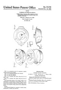 Anchor Hocking Fire-King Casserole Design Patent D212704-1