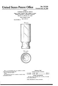 Anchor Hocking Party Glass Tumbler Design Patent D215226-1