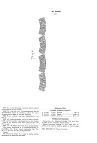 Anchor Hocking Plate Design Patent D216431-2
