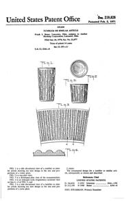 Anchor Hocking Tahiti Tumbler Design Patent D219828-1