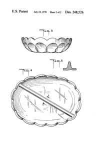 Anchor Hocking Fairfield Bowl Design Patent D248526-3
