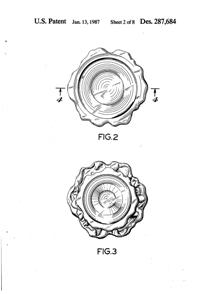 Anchor Hocking Husted Sundae Design Patent D287684-3