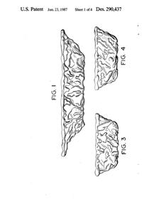 Anchor Hocking Husted Bowl Design Patent D290437-2