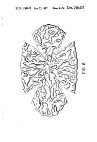 Anchor Hocking Husted Bowl Design Patent D290437-5