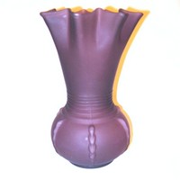Viking #4243 Radiance Crimped Vase