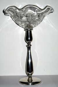 Viking Compote on Sterling Base