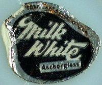 Anchor Hocking Anchorglass Milk White Label