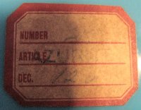 Cambridge Azurite Label