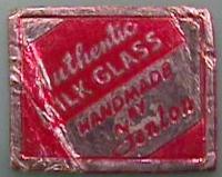 Fenton Milk Glass Label