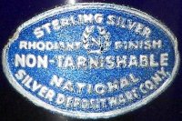 National Silver Deposit Label