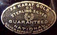 National Silver Deposit Label