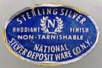 National Silver Deposit Label