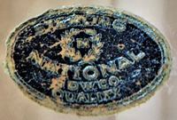 National Silver Deposit Ware Label