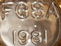Fostoria Glass Society of America Mark