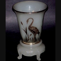 Beaumont Ferlux Crane Vase & Base