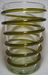 Blenko # 474 Spiral Vase