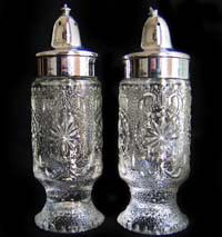Brockway American Concord Salt & Pepper Shakers