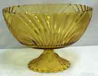 Brockway Nouveau Footed Bowl