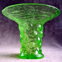 Consolidated #1153 Spanish Knobs Flared Vase