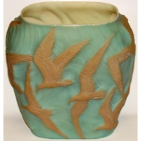 Consolidated #2758 Martele Seagull Vase