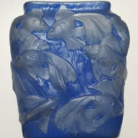 Consolidated #02753 Martele Tropical Fish Vase