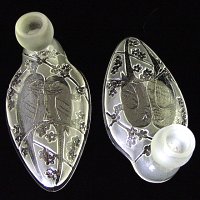 Consolidated Martele Lovebirds Candlesticks