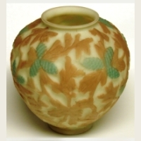 Consolidated #2753 Martele Pine Cone Vase