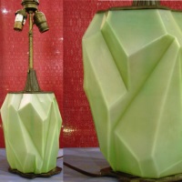 Consolidated # 832 Ruba Rombic Vase / Lamp