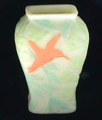 Consolidated #2588 Martele Hummingbird Vase