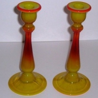 Co-Operative Flint # 448 Sunset Candlesticks