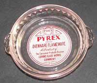Corning Pyrex Ash Tray