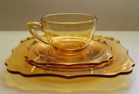 Diamond #  99 Charade Cup, Saucer & Plate