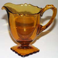 Diamond Creamer and Cup
