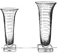Erickson Free-Blown Vase Advertisement