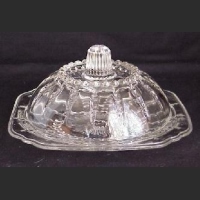 Federal Columbia Covered Butter & Bowl