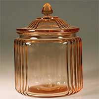 Federal Panelled Cookie Jar
