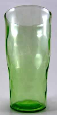 Federal Diamond Optic  or Thumbprint Tumbler