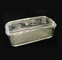 Federal  Refrigerator Dish with Vegetable Design