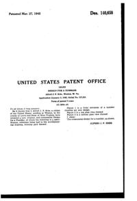 West Virginia Glass Specialty Tumbler Design Patent D140658-2