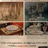 Libbey Safedge Tempo & Royal Fern Advertisement