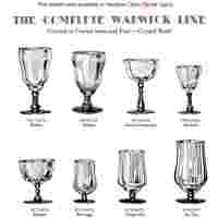 Libbey #9100 Warwick Line Catalog Page