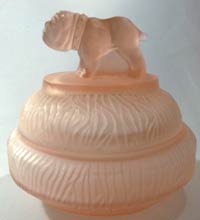 Greensburg Spike Powder Jar