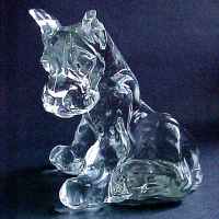 American Glass Co. Seated Boxer