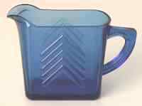 Hazel-Atlas Chevron Breakfast Set