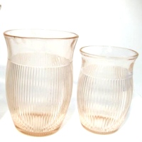 Hazel-Atlas #9939 Fine Rib Tumblers