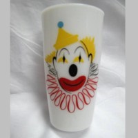 Hazel-Atlas #0-364 Clown Tumbler
