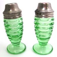Hazel-Atlas Concentric Rings Shakers