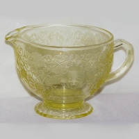 Hazel-Atlas Florentine #1 (Poppy #1) Creamer