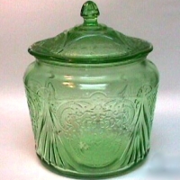 Hazel-Atlas Royal Lace Cookie Jar